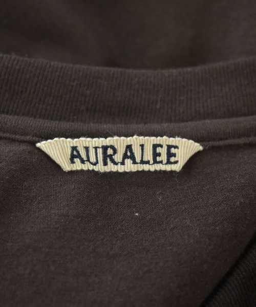 AURALEE（オーラリー）Tシャツ・カットソー 茶 サイズ:3(XL位) レディース/2200711998032