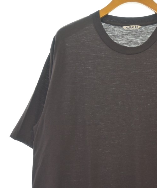 AURALEE（オーラリー）Tシャツ・カットソー 茶 サイズ:3(XL位) レディース/2200711998032