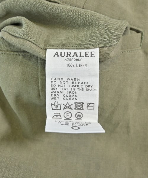 AURALEE（オーラリー）その他 カーキ サイズ:0(S位) レディース/2200630627228