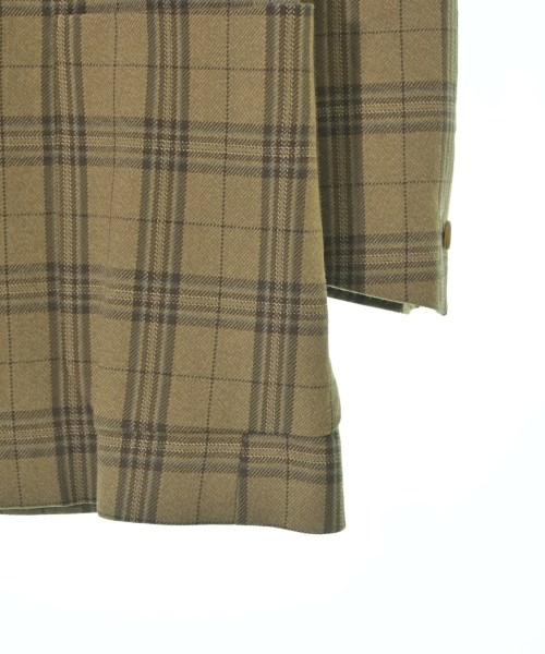 AURALEE（オーラリー）ノーカラージャケット 茶 サイズ:0(S位) レディース/2200639130033