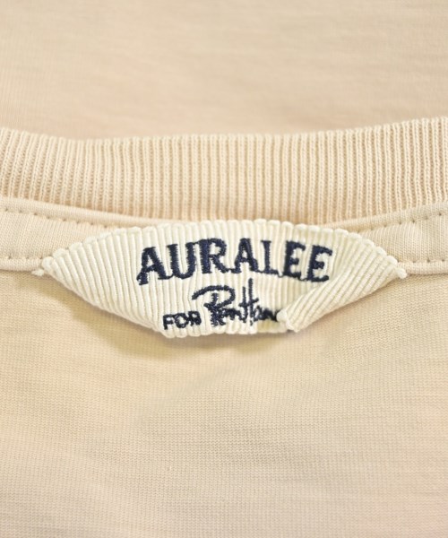 AURALEE（オーラリー）Tシャツ・カットソー ベージュ サイズ:0(S位) レディース/2200639365183
