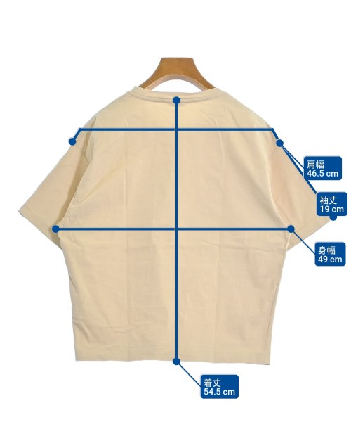 AURALEE（オーラリー）Tシャツ・カットソー ベージュ サイズ:0(S位) レディース/2200639365183
