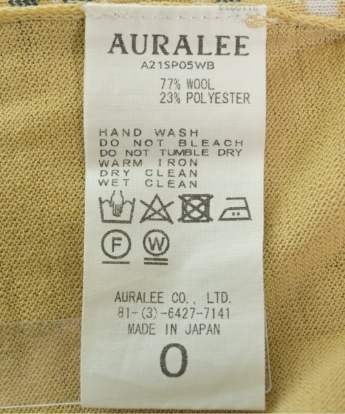AURALEE（オーラリー）その他 ベージュ サイズ:0(S位) レディース/2200647415061