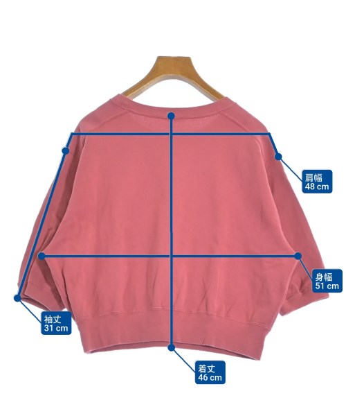 AURALEE（オーラリー）スウェット ピンク サイズ:1(M位) レディース/2200648015024