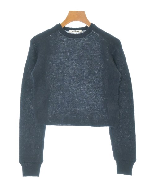 AURALEE(オーラリー)ニット・セーター 紺 サイズ:0(S位)/2200641602054