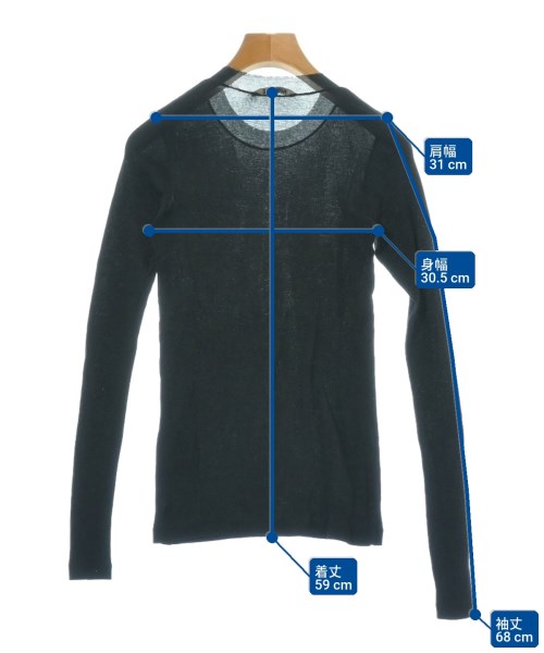 AURALEE（オーラリー）ニット・セーター 黒 サイズ:1(M位) レディース/2200640904098