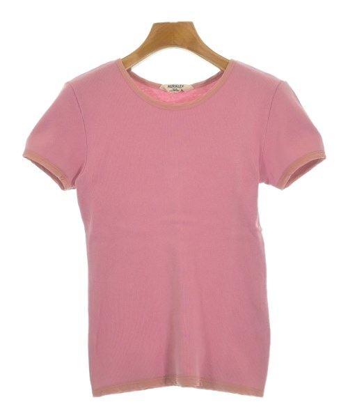AURALEE(オーラリー)Tシャツ・カットソー ピンク サイズ:0(S位)/2200633622060