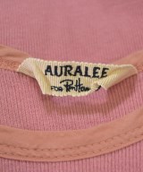 AURALEE（オーラリー）Tシャツ・カットソー ピンク サイズ:0(S位) レディース/2200633622060