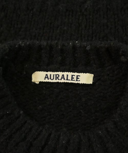 AURALEE（オーラリー）ニット・セーター 黒 サイズ:1(M位) レディース/2200650056015