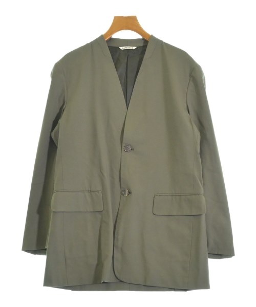 AURALEE(オーラリー)ジャケット カーキ サイズ:0(S位)/2200644203135