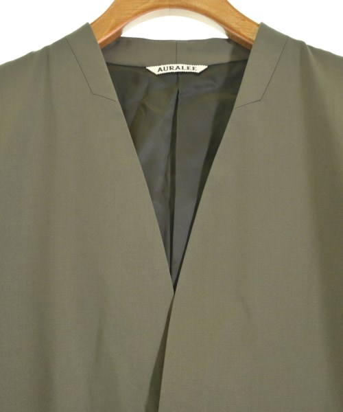 AURALEE（オーラリー）ジャケット カーキ サイズ:0(S位) レディース/2200644203135