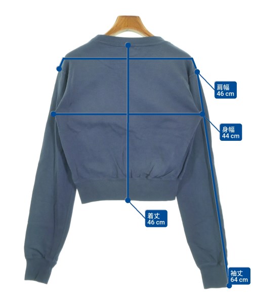 AURALEE（オーラリー）スウェット 青 サイズ:0(S位) レディース/2200644203173