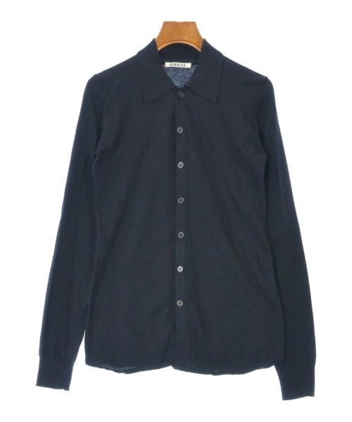 AURALEE(オーラリー)ニット・セーター 紺 サイズ:0(S位)/2200644203210