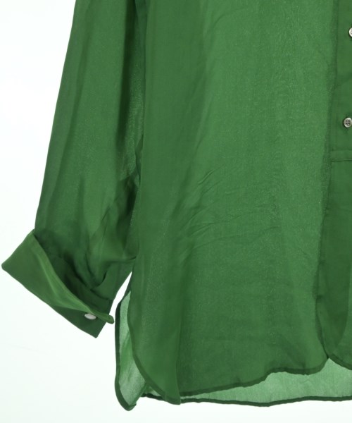 AURALEE（オーラリー）カジュアルシャツ 緑 サイズ:1(M位) レディース/2200651079068