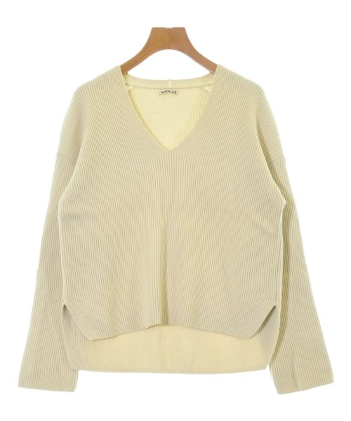 AURALEE(オーラリー)ニット・セーター 白 サイズ:0(S位)/2200646469010