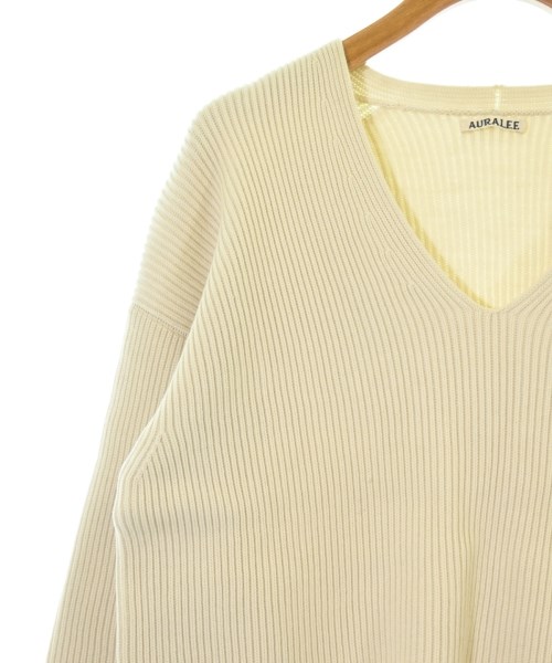 AURALEE（オーラリー）ニット・セーター 白 サイズ:0(S位) レディース/2200646469010