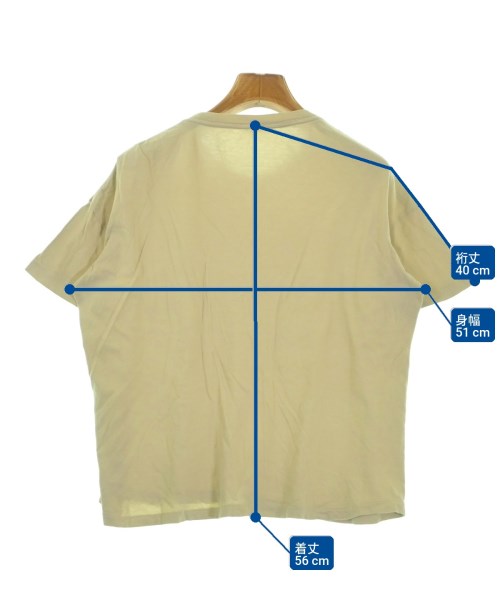 AURALEE（オーラリー）Tシャツ・カットソー ベージュ サイズ:1(M位) レディース/2200642335050