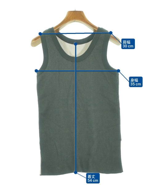 AURALEE（オーラリー）ベスト/ノースリーブ 緑 サイズ:-(M位) レディース/2200642335111