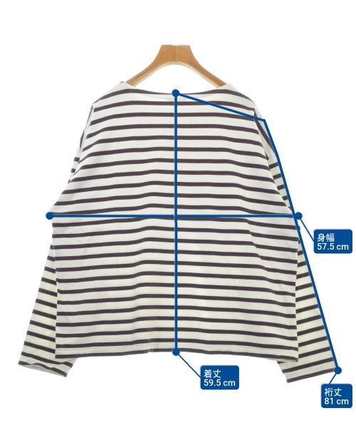 AURALEE（オーラリー）Tシャツ・カットソー 白 サイズ:1(M位) レディース/2200643091061