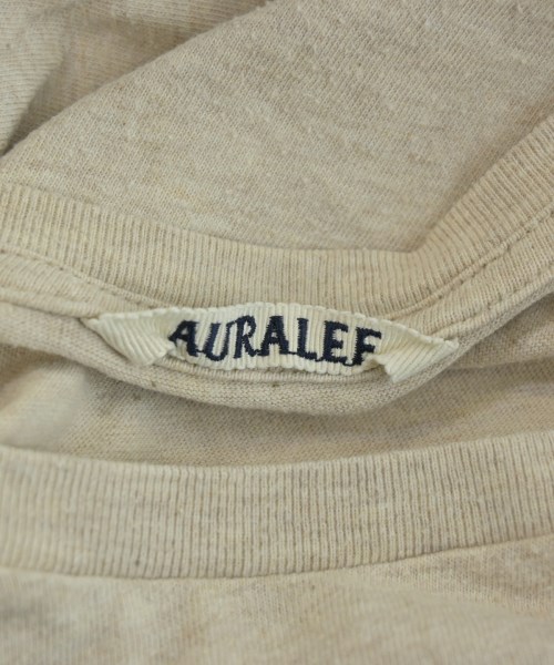 AURALEE（オーラリー）Tシャツ・カットソー ベージュ サイズ:0(S位) レディース/2200650943216