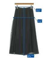 AURALEE（オーラリー）ロング・マキシ丈スカート 黒 サイズ:0(S位) レディース/2200651960021
