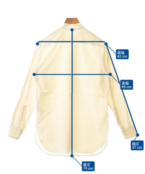 AURALEE（オーラリー）カジュアルシャツ ベージュ サイズ:0(S位) レディース/2200652450033