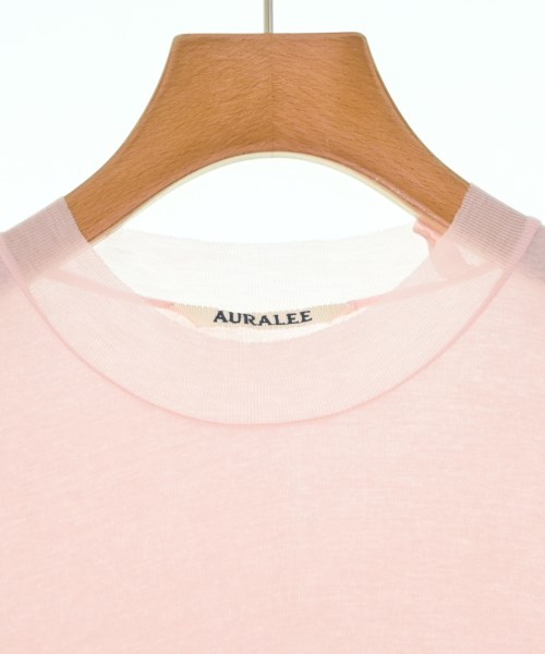 AURALEE（オーラリー）Tシャツ・カットソー ピンク サイズ:1(M位) レディース/2200652773064