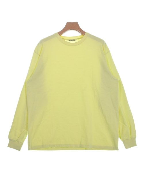 AURALEE(オーラリー)Tシャツ・カットソー 黄 サイズ:1(M位)/2200647810071