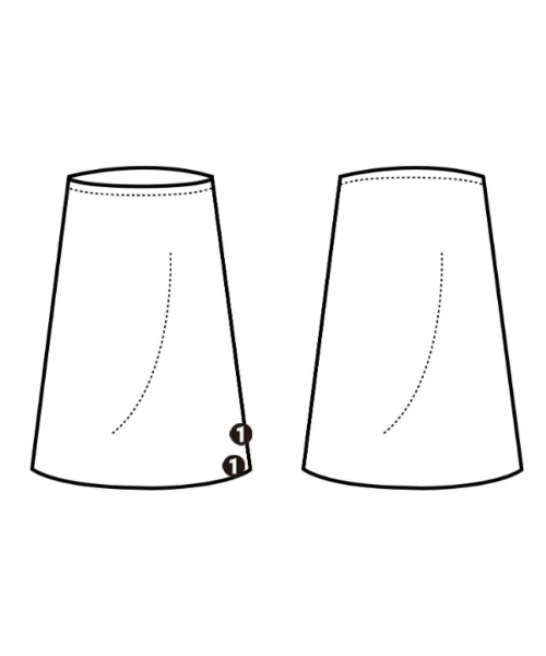 AURALEE（オーラリー）ひざ丈スカート ベージュ サイズ:0(XS位) レディース/2200653627069