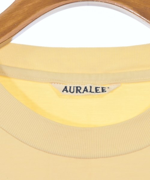 AURALEE（オーラリー）Tシャツ・カットソー 黄 サイズ:1(M位) レディース/2200649048038