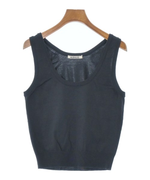 AURALEE(オーラリー)タンクトップ 紺 サイズ:-(S位)/2200653896038