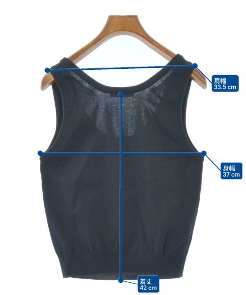 AURALEE（オーラリー）タンクトップ 紺 サイズ:-(S位) レディース/2200653896038