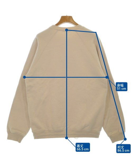 AURALEE（オーラリー）スウェット ベージュ サイズ:0(S位) レディース/2200654183038