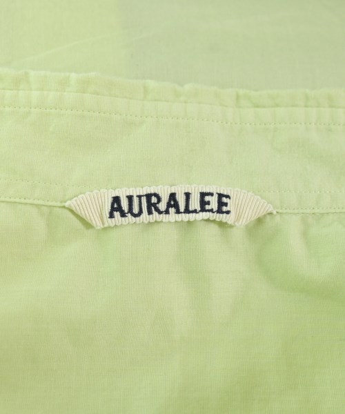 AURALEE（オーラリー）カジュアルシャツ 緑 サイズ:0(S位) レディース/2200654408018