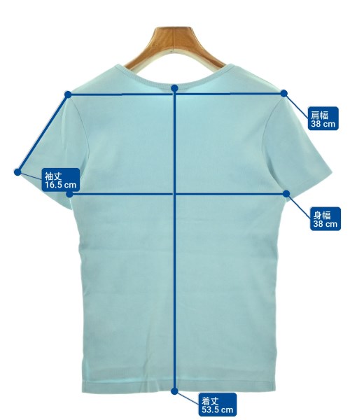 AURALEE（オーラリー）Tシャツ・カットソー 青 サイズ:0(S位) レディース/2200702458026