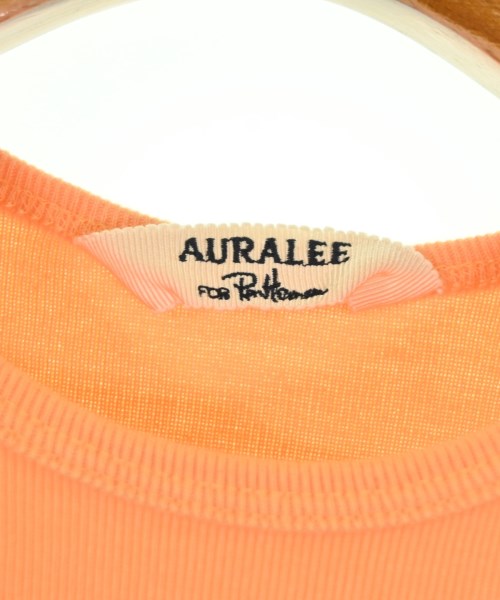 AURALEE（オーラリー）Tシャツ・カットソー オレンジ サイズ:0(S位) レディース/2200702458033