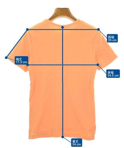 AURALEE（オーラリー）Tシャツ・カットソー オレンジ サイズ:0(S位) レディース/2200702458033