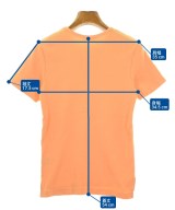 AURALEE（オーラリー）Tシャツ・カットソー オレンジ サイズ:0(S位) レディース/2200702458033