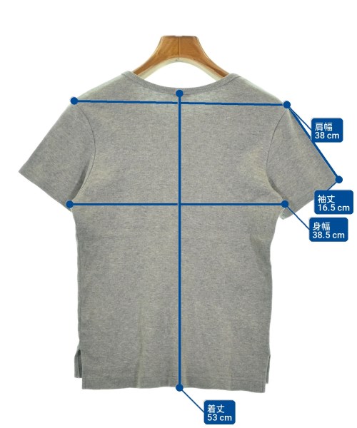 AURALEE（オーラリー）Tシャツ・カットソー グレー サイズ:0(S位) レディース/2200702458040