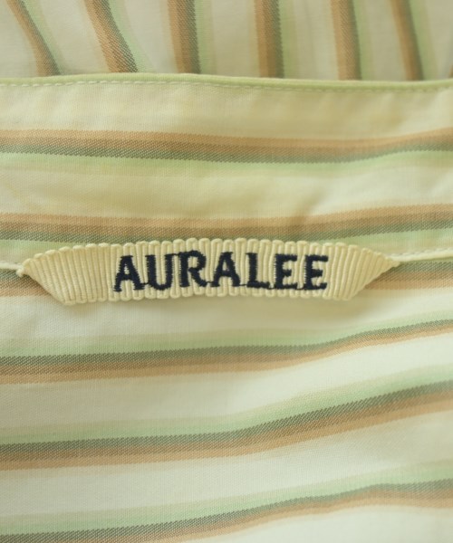AURALEE（オーラリー）カジュアルシャツ 白 サイズ:1(M位) レディース/2200696173103