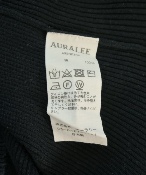 AURALEE（オーラリー）ノースリーブ 黒 サイズ:0(S位) レディース/2200702782015