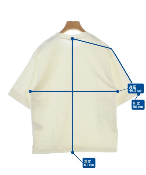 AURALEE（オーラリー）Tシャツ・カットソー 白 サイズ:1(M位) レディース/2200702871054