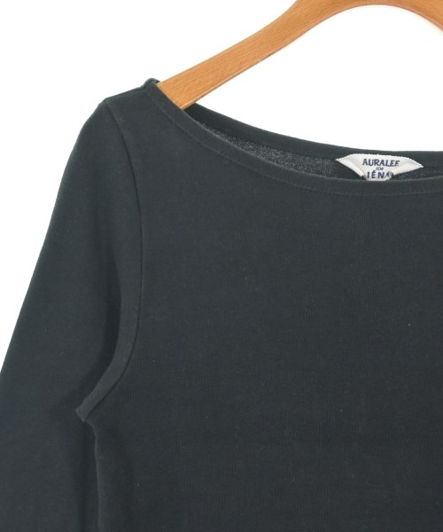 AURALEE（オーラリー）Tシャツ・カットソー 黒 サイズ:1(M位) レディース/2200686771227