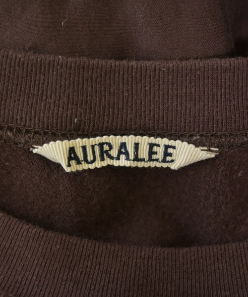 AURALEE（オーラリー）スウェット 茶 サイズ:1(M位) レディース/2200701425104