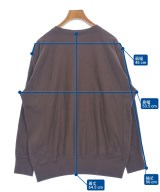 AURALEE（オーラリー）スウェット 茶 サイズ:1(M位) レディース/2200701425104