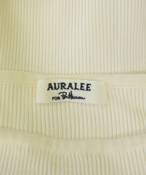 AURALEE（オーラリー）Tシャツ・カットソー 白 サイズ:1(M位) レディース/2200703866073
