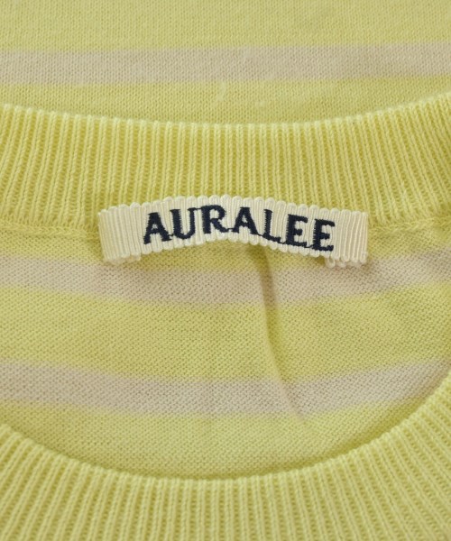 AURALEE（オーラリー）ニット・セーター 黄 サイズ:1(M位) レディース/2200699871150