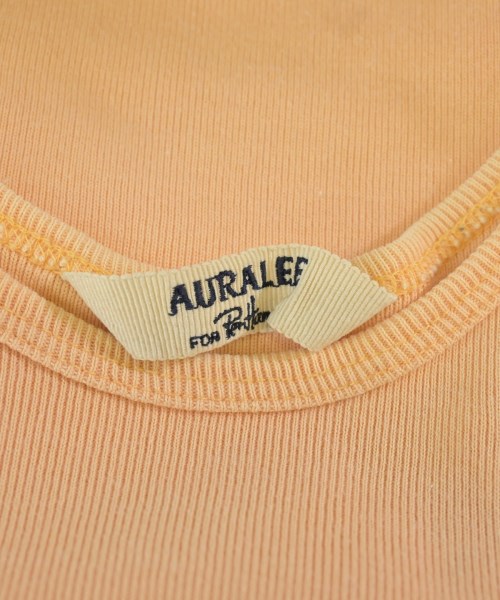 AURALEE（オーラリー）Tシャツ・カットソー オレンジ サイズ:1(M位) レディース/2200701045074