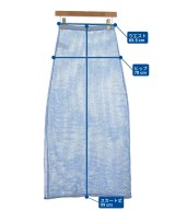 AURALEE（オーラリー）ロング・マキシ丈スカート 青 サイズ:1(M位) レディース/2200704455054
