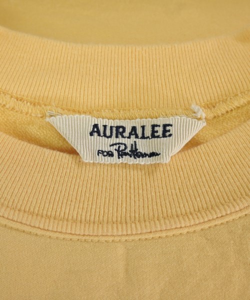 AURALEE（オーラリー）スウェット 黄 サイズ:1(M位) レディース/2200704455092
